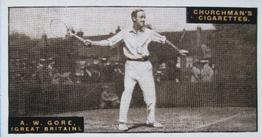 1928 Churchman's Lawn Tennis #21 A.W. Gore Front