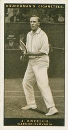 1928 Churchman's Lawn Tennis #31 J. Kozeluh Front