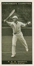 1928 Churchman's Lawn Tennis #45 Pat Spence Front