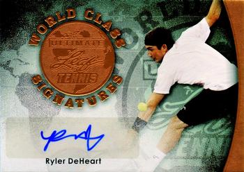 2015 Leaf Ultimate - World Class Autographs #SA-RDH Ryler DeHeart Front