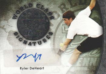 2015 Leaf Ultimate - World Class Autographs Silver Etched Foil #SA-RDH Ryler DeHeart Front