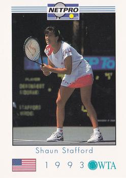 1993 NetPro #W36 Shaun Stafford Front