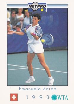 1993 NetPro #W43 Emanuela Zardo Front