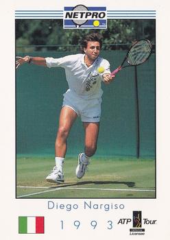 1993 NetPro #M73 Diego Nargiso Front