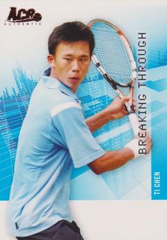 2008 Ace Authentic Grand Slam II #BT4 Ti Chen Front