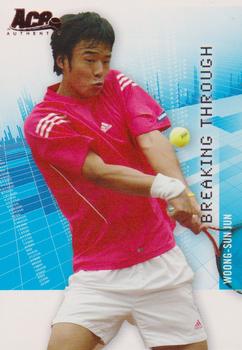 2008 Ace Authentic Grand Slam II #BT8 Woong-Sun Jun Front