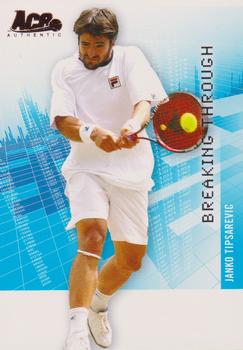 2008 Ace Authentic Grand Slam II #BT26 Janko Tipsarevic Front
