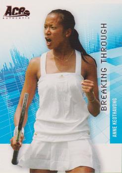 2008 Ace Authentic Grand Slam II #BT37 Anne Keothavong Front