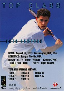 1996 Intrepid Blitz ATP #2 Pete Sampras Back