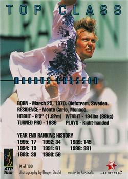 1996 Intrepid Blitz ATP #14 Magnus Larsson Back