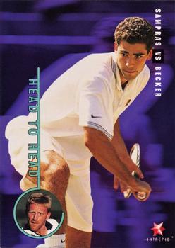 1996 Intrepid Blitz ATP #29 Pete Sampras / Boris Becker Front