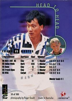 1996 Intrepid Blitz ATP #30 Thomas Muster / Michael Chang Back