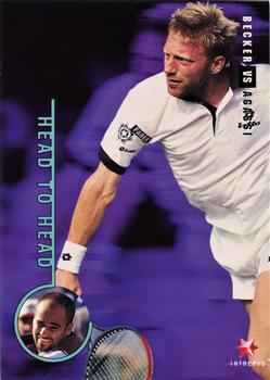 1996 Intrepid Blitz ATP #31 Boris Becker / Andre Agassi Front