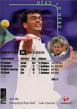 1996 Intrepid Blitz ATP #36 Yevgeny Kafelnikov / Sergi Bruguera Back