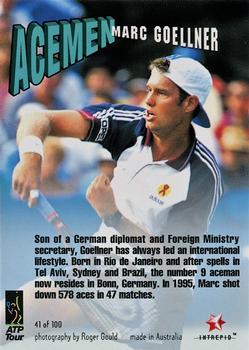 1996 Intrepid Blitz ATP #41 Marc Goellner Back