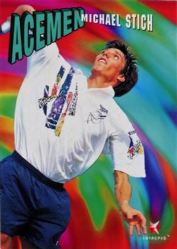 1996 Intrepid Blitz ATP #45 Michael Stich Front