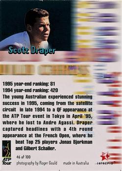 1996 Intrepid Blitz ATP #46 Scott Draper Back