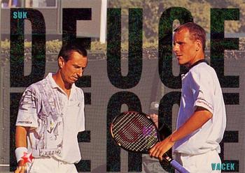 1996 Intrepid Blitz ATP #59 Cyril Suk / Daniel Vacek Front