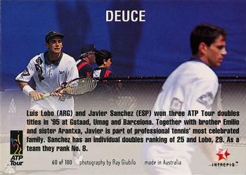 1996 Intrepid Blitz ATP #60 Luis Lobo / Javier Sanchez Back