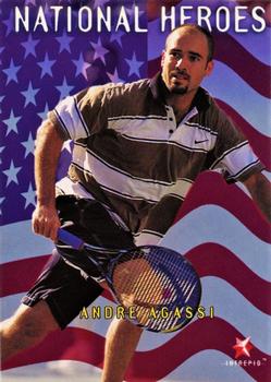 1996 Intrepid Blitz ATP #64 Andre Agassi Front