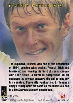 1996 Intrepid Blitz ATP #80 Yevgeny Kafelnikov Back