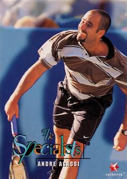 1996 Intrepid Blitz ATP #96 Andre Agassi Front
