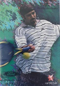 1996 Intrepid Blitz ATP #NNO Andre Agassi / Mary Pierce Front