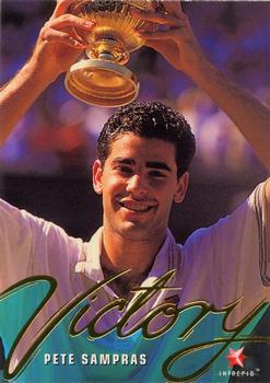 1996 Intrepid Blitz ATP - Victory! #V3 Pete Sampras Front