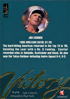 1996 Intrepid Blitz ATP - Victory! #V4 Jim Courier Back