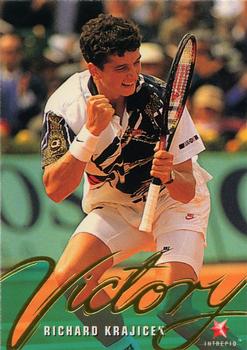 1996 Intrepid Blitz ATP - Victory! #V7 Richard Krajicek Front