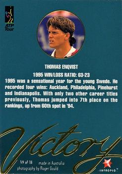 1996 Intrepid Blitz ATP - Victory! #V9 Thomas Enqvist Back