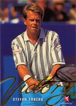 1996 Intrepid Blitz ATP - Victory! #V12 Stefan Edberg Front