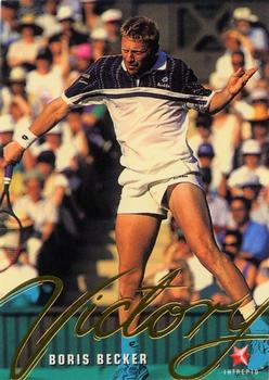 1996 Intrepid Blitz ATP - Victory! #V14 Boris Becker Front