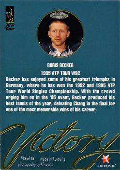 1996 Intrepid Blitz ATP - Victory! #V18 Boris Becker Back