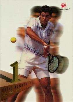 1996 Intrepid Blitz ATP - Rated 1 #R2 Pete Sampras Front