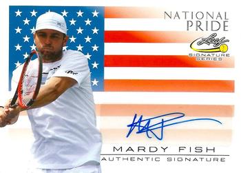 2017 Leaf Signature Series - National Pride Autographs #NP-MF1 Mardy Fish Front