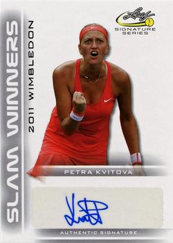 2017 Leaf Signature Series - Slam Winners Autographs #SW-PK1 Petra Kvitova Front