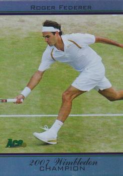 2011 Ace Authentic Roger Federer #21 Roger Federer Front