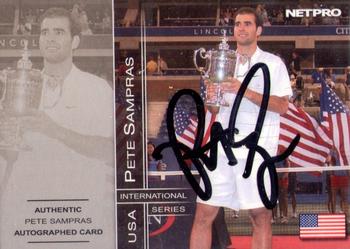 2003 NetPro International Series - Court Authentic Series C #5C Pete Sampras Front