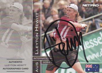 2003 NetPro International Series - Court Authentic Series C #3C Lleyton Hewitt Front