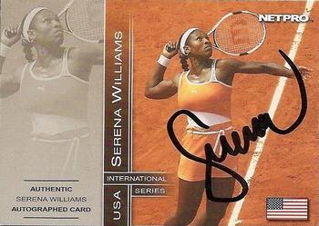 2003 NetPro International Series - Court Authentic Series C #2C Serena Williams Front