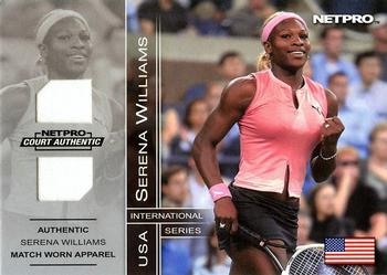2003 NetPro International Series - Court Authentic Series D #2D Serena Williams Front
