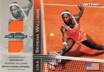 2003 NetPro International Series - Court Authentic Series S #1S Serena Williams Front