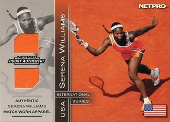 2003 NetPro International Series - Court Authentic Series S #3S Serena Williams Front