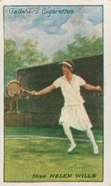 1928 Gallaher's Lawn Tennis Celebrities #22 Helen Wills Front