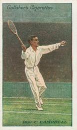 1928 Gallaher's Lawn Tennis Celebrities #41 Cecil Campbell Front