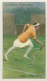 1928 Gallaher's Lawn Tennis Celebrities #42 Joan Fry Front
