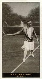 1928 Player's Tennis #35 Mrs. Mallory Front