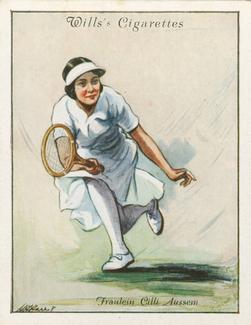 1931 Wills's Lawn Tennis #2 Fraulein Cilli Aussem Front