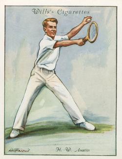 1931 Wills's Lawn Tennis #3 H. W. Austin Front